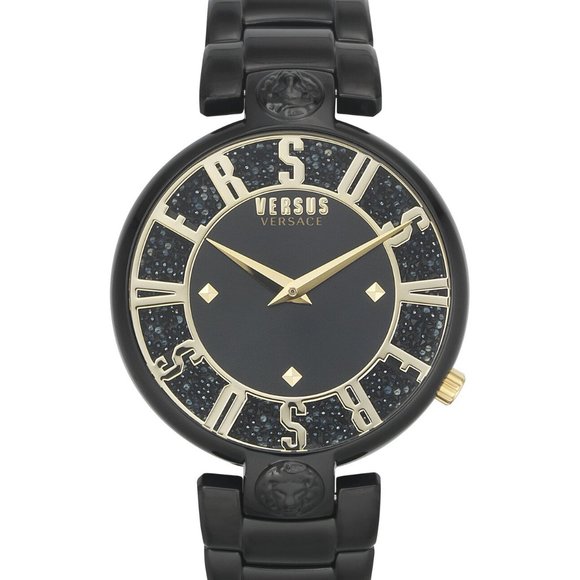 Versace Black Versus Luxury Watch! NEW
